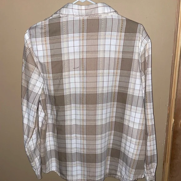 Alfred dunner long sleeve flannel - Picture 2 of 3